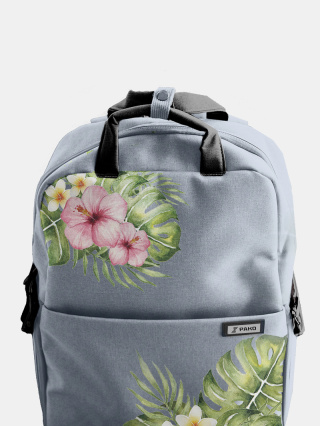 PRODUKT PRZYKŁADOWY: PLECAK PAKO, BLOOMING HAWAII GREY 18L