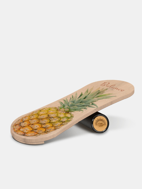 PRODUKT PRZYKŁADOWY: TRICKBOARD L PINEAPPLE Z CZARNYM WAŁKIEM, DO BALANSOWNIA