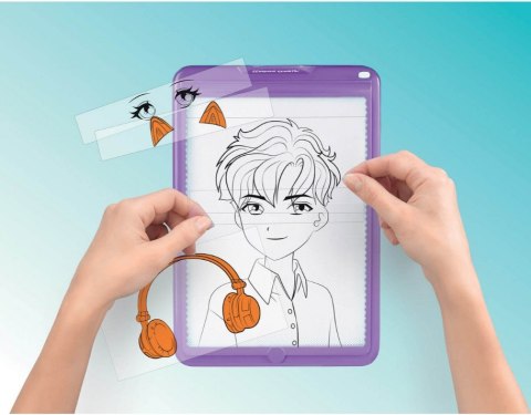 TABLET KREATYWNY DO RYSOWANIA ZESTAW O TWORZENIA AWATARA MANGA CREATIV MAPED