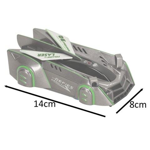 SAMOCHÓD ZDALNIE STEROWANY LASER CAR SZARY