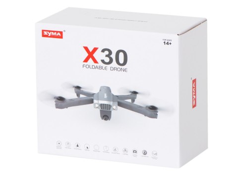 DRON RC SYMA X30 KAMERA HD 1080P WIFI 2.4GHZ GPS