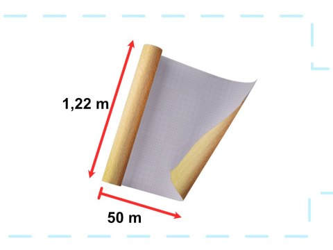 FOLIA ROLKA SAMOPRZYLEPNA OKLEINA TAPETA DĄB ORZECHOWY 1,22X50M