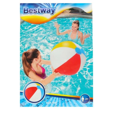 PIŁKA PLAŻOWA BESTWAY 31021 51CM