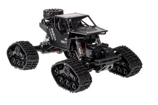 SAMOCHÓD ZDALNIE STEROWANY NA PILOTA RC ROCK CRAWLER 4X4 LHC012 AUTO 2W1 CZARNY