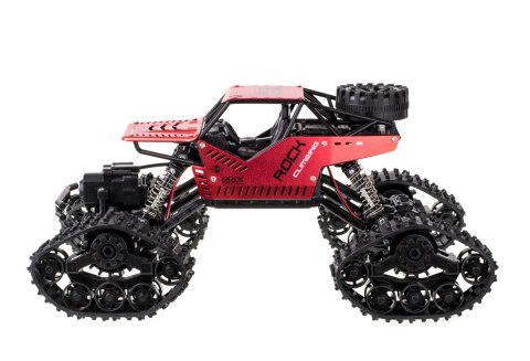 SAMOCHÓD ZDALNIE STEROWANY NA PILOTA RC ROCK CRAWLER 4X4 LHC012 AUTO 2W1 CZERWONY