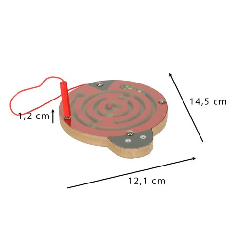 LABIRYNT MAGNETYCZNY KULECZKI BIEDRONKA