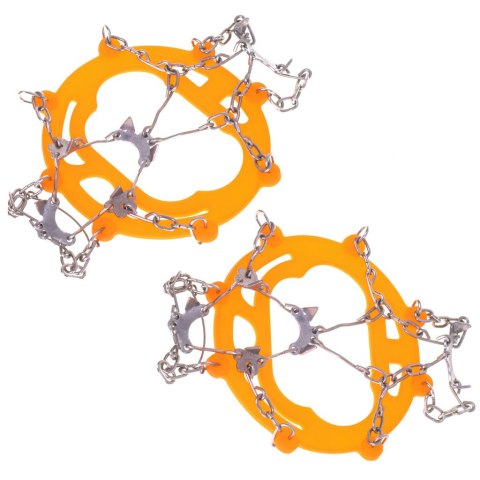 RACZKI RAKI NA BUTY ANTYPOŚLIZGOWE TURYSTYCZNE Z KOLCAMI ŁAŃCUCHY POKROWIEC ROZ. 39-45