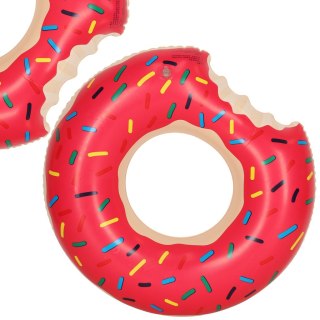 KÓŁKO DO PŁYWANIA KOŁO DMUCHANE DONUT RÓŻOWE 50CM MAX 20KG 3-6LAT