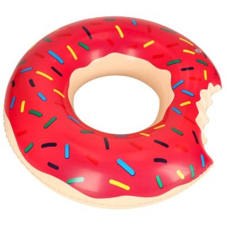 KÓŁKO DO PŁYWANIA KOŁO DMUCHANE DONUT RÓŻOWE 50CM MAX 20KG 3-6LAT