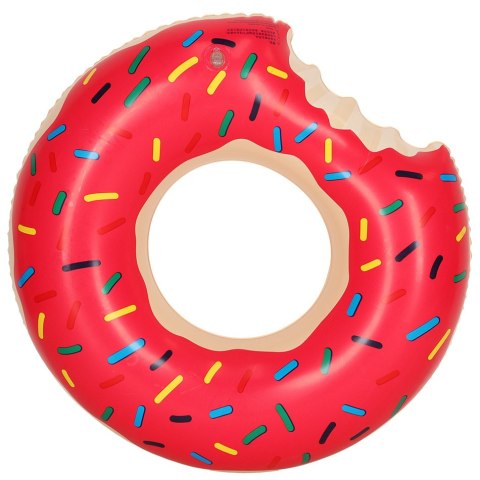 KÓŁKO DO PŁYWANIA KOŁO DMUCHANE DONUT RÓŻOWE 50CM MAX 20KG 3-6LAT