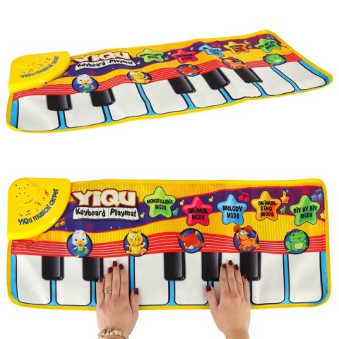 MATA EDUKACYJNA MINI PIANINKO 72X29CM