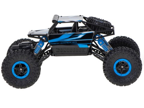 SAMOCHÓD ZDALNIE STEROWANY NA PILOTA RC ROCK CRAWLER HB 2,4GHZ 1:18 NIEBIESKI