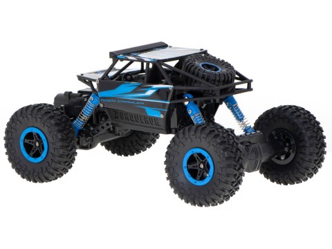 SAMOCHÓD ZDALNIE STEROWANY NA PILOTA RC ROCK CRAWLER HB 2,4GHZ 1:18 NIEBIESKI