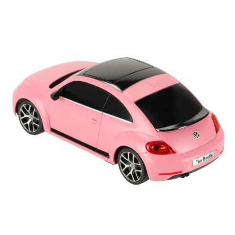 Samochód zdalnie sterowany Rastar 76200-4 Volkswagen Beetle-UV 1:24 różowy