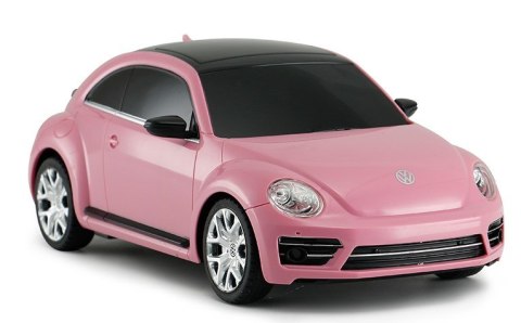 Samochód zdalnie sterowany Rastar 76200 Volkswagen Beetle 1:24 różowy