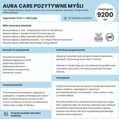 ADAPTOGENY – POZYTYWNE MYŚLI