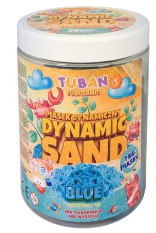 TUBAN PIASEK DYNAMICZNY 1KG NIEBIESKI