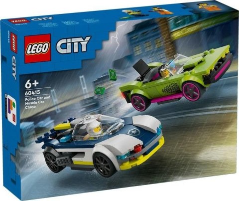 LEGO(R) CITY 60415 Pościg radiowozu za muscle carem