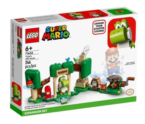 LEGO(R) SUPER MARIO 71406 Dom prezentów Yoshiego