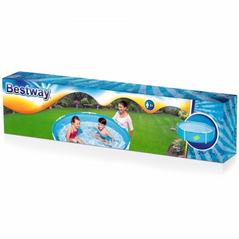 Ogrodowy Basen stelażowy dla dzieci 2+ BESTWAY Okrągły 152x38cm