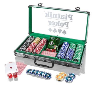 Piatnik Poker Alu-Case - 300 żetonów 14g PIATNIK