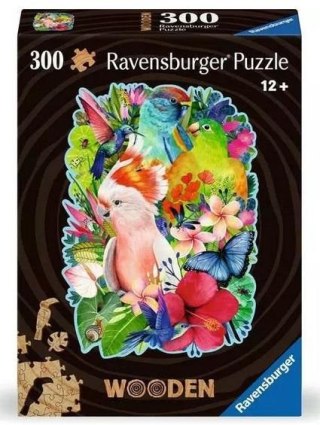 Puzzle drewniane 300 Ptaki