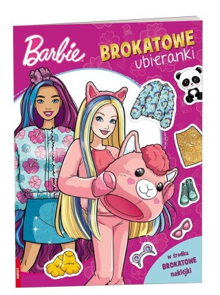 Barbie. Brokatowe Ubieranki