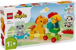 LEGO(R) DUPLO 10412 Pociąg ze zwierzątkami