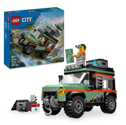 LEGO(R) CITY 60447 Górska ciężarówka terenowa 4x4