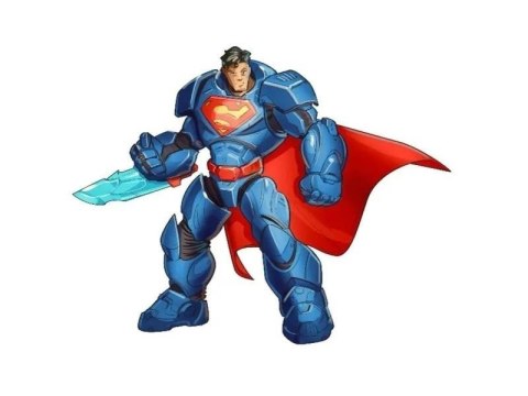 DC Metal Force: Superman 30cm