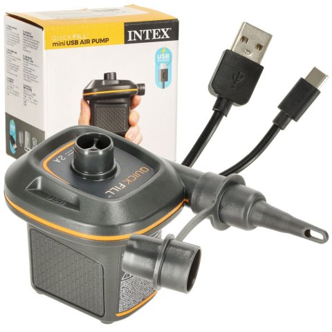 POMPKA ELEKTRYCZNA DO POMPOWANIA BASENU 2 KOŃCÓWKI USB-A 5V DC/2A INTEX 66635