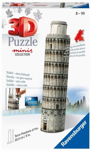 Puzzle 3D 54 Mini budowle. Krzywa Wieża w Pizie