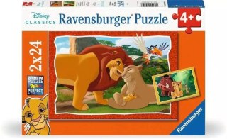 Puzzle 2x24 Król lew