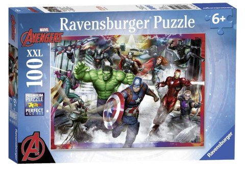 Puzzle 100 Avengers Zgromadzenie XXL