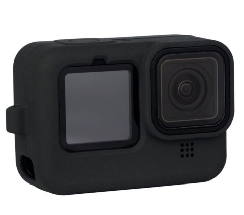Silikonowe etui ochronne kompatybilne z Gopro Hero 12/11/10/09 Monzi Silikonowe etui ochronne kompatybilne z Gopro Hero 12/11/10/09 Monzi