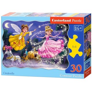 PUZZLE UKŁADANKA 30 ELEMENTÓW KOPCIUSZEK 4+ CASTORLAND