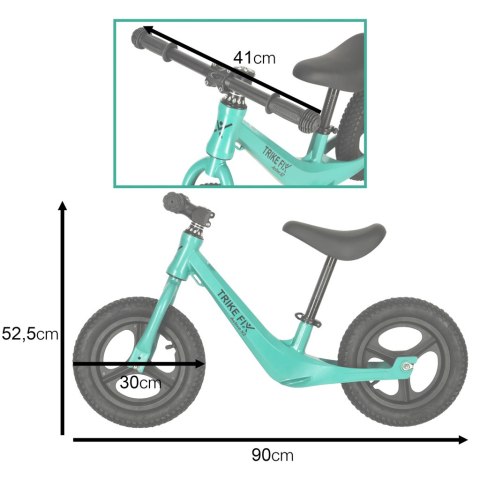 ROWEREK BIEGOWY TRIKE FIX ACTIVE X2 ZIELONY