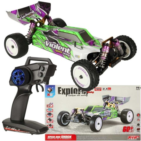 SAMOCHÓD ZDALNIE STEROWNY WLTOYS 104002 1:10 4WD 2,4GHZ