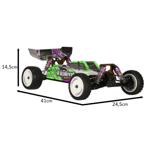 SAMOCHÓD ZDALNIE STEROWNY WLTOYS 104002 1:10 4WD 2,4GHZ