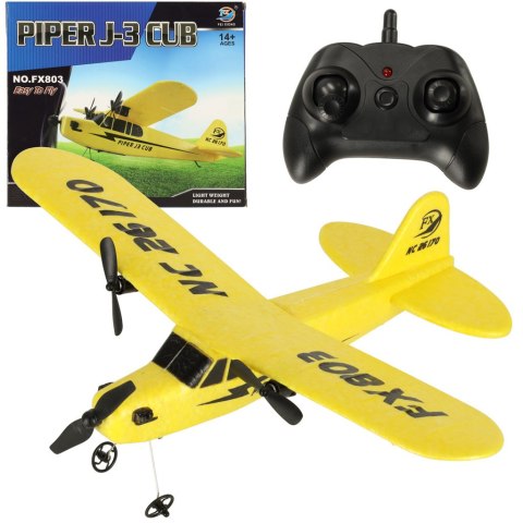 SAMOLOT ZDALNIE STEROWANY NA PILOTA RC FX803 PIPER 150MAH