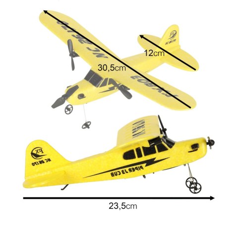 SAMOLOT ZDALNIE STEROWANY NA PILOTA RC FX803 PIPER 150MAH