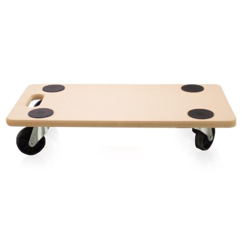 Wózek transportowy do 200kg płyta mdf 58x28,5cm do przewożenia na kółkach Wózek transportowy do 200kg płyta mdf 58x28,5cm do przewożenia na kółkach