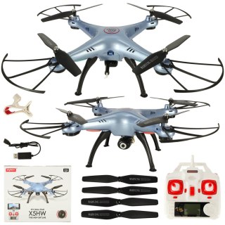 DRON RC SYMA X5HW KAMERA FPV WIFI 2,4GHZ NIEBIESKI