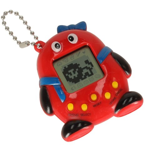 TAMAGOTCHI GRA ELEKTRONICZNA DLA DZIECI CZERWONE