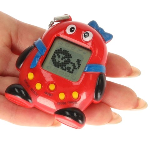 TAMAGOTCHI GRA ELEKTRONICZNA DLA DZIECI CZERWONE