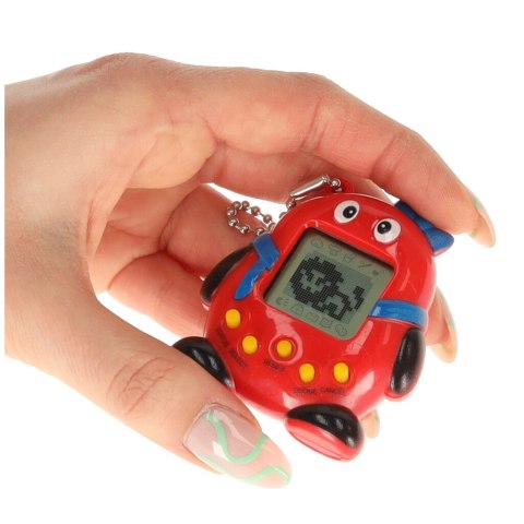 TAMAGOTCHI GRA ELEKTRONICZNA DLA DZIECI CZERWONE