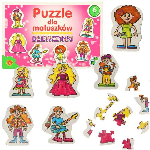 ALEXANDER PUZZLE DLA MALUSZKÓW - DZIEWCZYNKI 2+