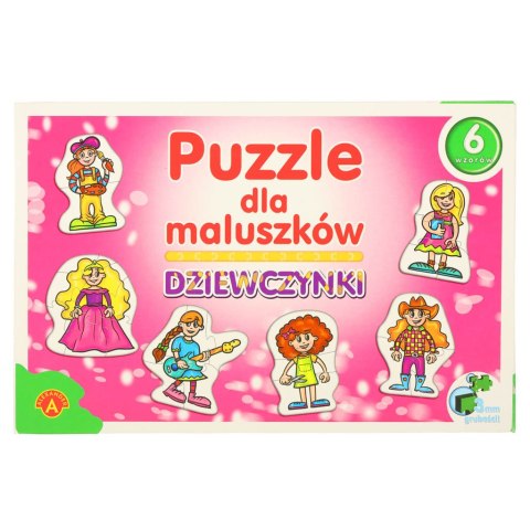 ALEXANDER PUZZLE DLA MALUSZKÓW - DZIEWCZYNKI 2+