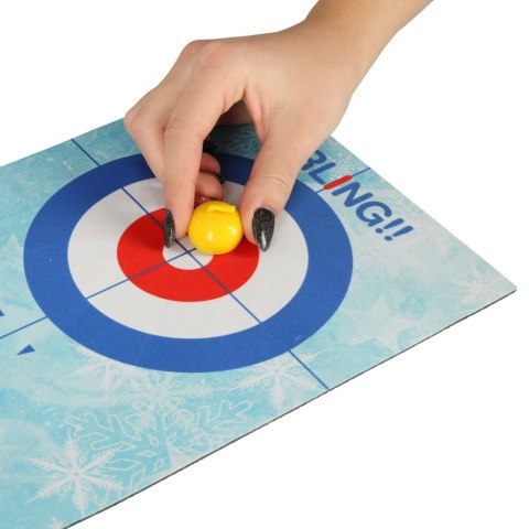 CURLING GRA PLANSZOWA ZRĘCZNOŚCIOWA LUCRUM GAMES 4+