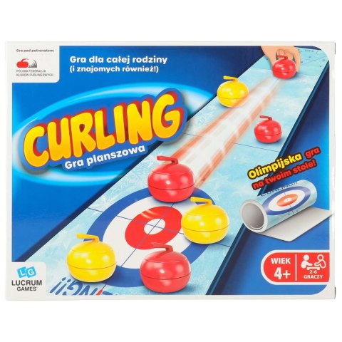 CURLING GRA PLANSZOWA ZRĘCZNOŚCIOWA LUCRUM GAMES 4+